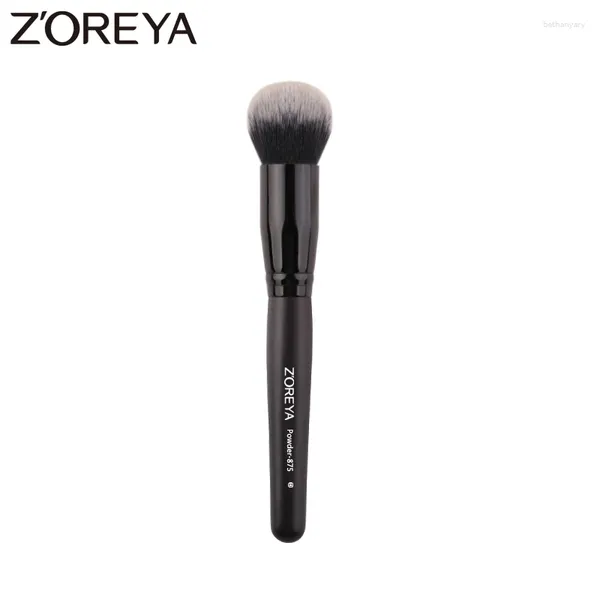 Cepillos de maquillaje Zoreya Brand Beauty Powder Bisho Foundation Redonde Round Cosmetics Wooden Soft Hair To Face