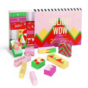 Maquillage de maquillage de Noël Calendrier de Noël Calendrier Calendrier Calendrier Cadeau de vacances Style Cosmetic Set Tool Makeup To-Gift Box 240416