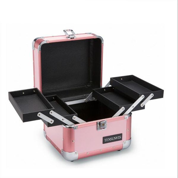 Makeup Cosmetic Organizer Train Case 10 