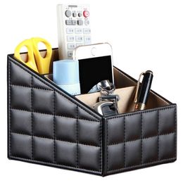 Make -up Desktop opbergbox Organisator Kantoor Woonkamer Mobiel Mobile Remote Control Grocery Sorteren 210309