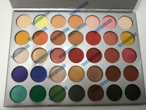 Palette de fards à paupières, 35 couleurs, maquillage imperméable, naturel, longue durée, en Stock, livraison gratuite