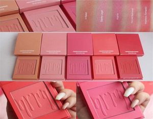 Maquillage Kylie Blush fard à paupières mat poudre de visage pressé 5 couleurs x nominale à peine lagar Virginité et dérangeant le sans espoir romantique 5441642