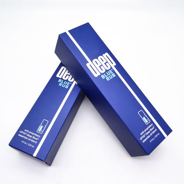 BLUE RUB Crème Topique 120 ml CC Crème Soin de la Peau Mélangée dans une Base Hydratante Apaisante