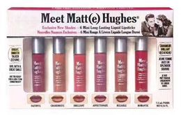 Makeup Matte Lip Gloss Meet Matte Hughes Mini Set Long Dasting Liquid Lipstick met het merk in Stock 6PCSSet6060328