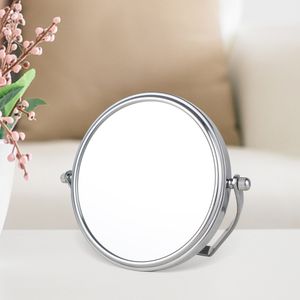 Miroir de maquillage de bureau double face, miroir de beauté pour chambre à coucher, dressing simple, loupe HD 10x