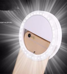 Makeup Mirror LED Phone Mobile Artefact Pro Lady 36pcs LED Perles POGRAMENTS Light Beauty Tools For Po remplissage Light8175124