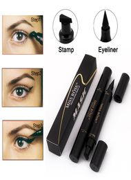 Make-up Miss Rose vloeibare eyeliner potlood waterdichte eyeliner zwarte kleur oogpotlood stempel Korea cosmetica cadeau voor meisje7160790