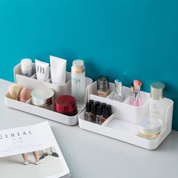 Make -up organisator badkamer opbergdoos voor cosmetica opslag make -up sieraden tabel zonsondergenerde opbergdoos zonsopgang container