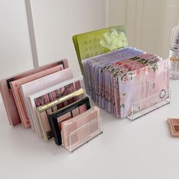 Make -up organisator compact oogschaduwpaletten opbergdoos partitie raster raster bureaublad blush cosmetische rek