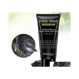 Make -up remover drop bioaqua zwart masker hoofd blackhead acne behandeling diep reiniging zuiverende krimpporiën gezicht levering gezondheid bea dhbki