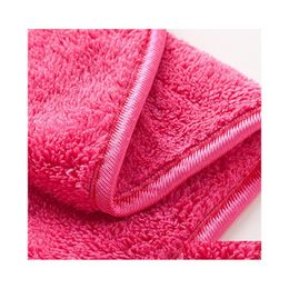 Make -up remover druppel schip 40x18 cm super zachte handdoek herbruikbare gum hoge kwaliteit taak doekjes niet nodig reiniging olie -levering gezondheid schoonheid dhcbn