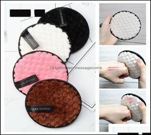 Makeup Remover Health Beauty Microfiber Tissue PADS FACIAL COPIAL COTTON DOUBLE COME VACE Nettoyant serviette Reusab DHWDE6913831