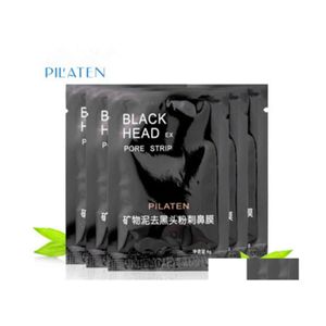 Démaquillant Pilaten Black Mask Nettoyage en profondeur Points noirs Acné Purification du visage Rétrécir les pores Soins de la peau Drop Delivery Santé Beauté Dhvvd