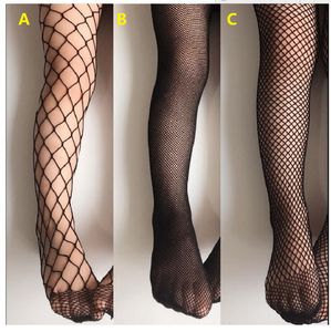 3Color Fishnets Kids Adult Collocation Collocation Hosiery Mesh Transparent serré Stretch Stretch Net Stockings