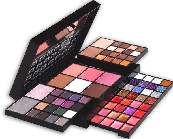 Juegos de maquillaje Cosméticos al por mayor Juego completo de caja de brillo para mujer Sombra de ojos Bandeja multicolor 230728