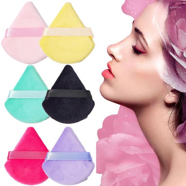 Esponjas de maquillaje 1 PC Cosméticos Puff Air-Cushion Corrector Wet Dry Dual Use Sponge Tools Blush Foundation Puffs