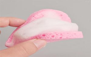 Téponges de maquillage 10pcs Face Outils de dissolvant en forme de cœur Naturel Sponge COMPRES