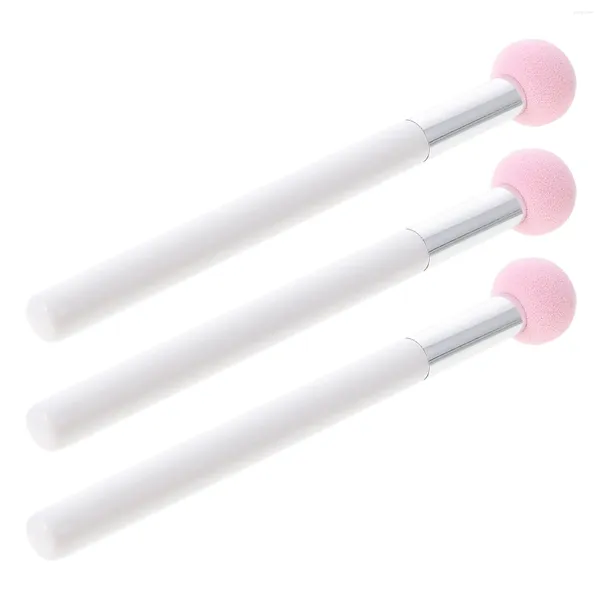 Éponges de maquillage 3 pièces boule petite tête de champignon applicateurs jetables mélangeur éponge Non Latex correcteur bouffées 9000 taffetas