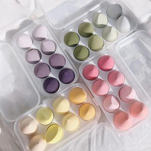 Éponges de maquillage 4/8 pièces, mélangeur d'œufs de beauté, bouffantes de cosmétiques, poudre de fond de teint douce, accessoires de maquillage pour femmes, outils