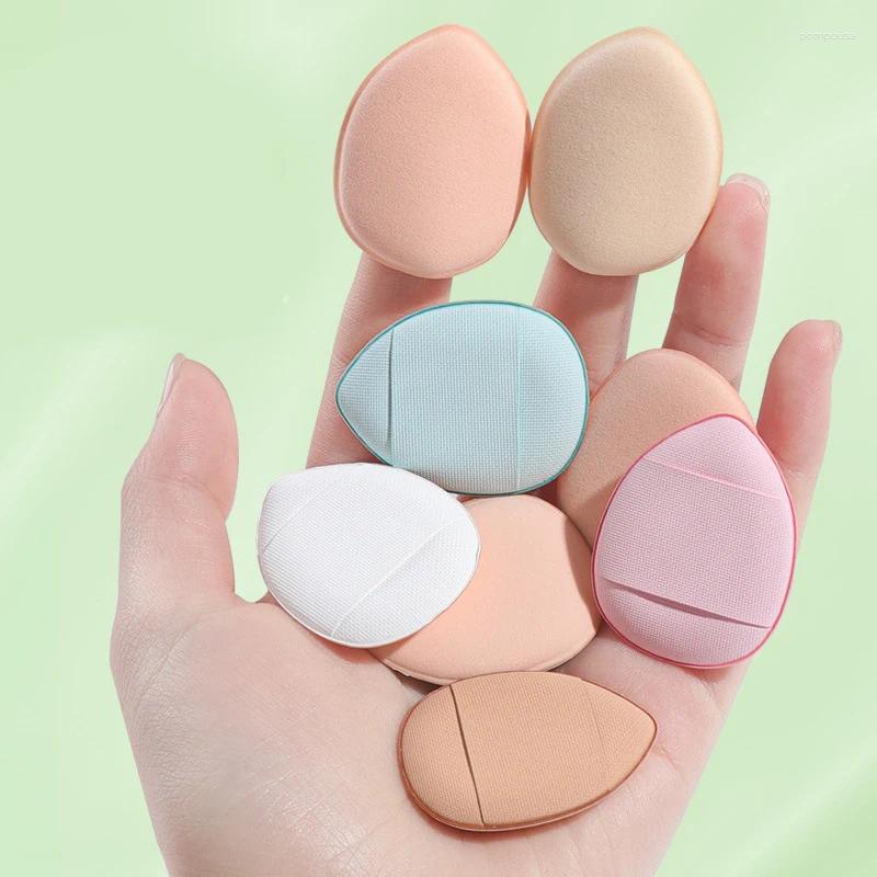 Esponjas de maquillaje 5 uds tamaño Mini juego de esponjas para dedos corrector de esponja detalle de base herramienta de cojín cosmético profesional