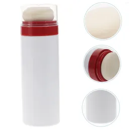 Éponges de maquillage compactes, bouffantes de lavage de douche, poudre de talc, boîte de rangement, bouteille en coton, joue d'enfant