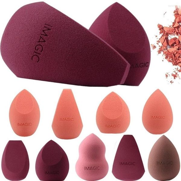 Esponjas de maquillaje Cosmético Puff Fashion Smooth Foundation Blender Sponge Wet Dry Dual Use Powder