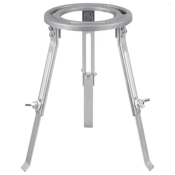 Tubo de esponjas de maquillaje, vástago de vidrio, soporte ajustable, lámpara de aleación de aluminio, soporte de calefacción, soporte Experimental para