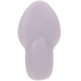 Éponges de maquillage réutilisables, bouffantes de poudre, applicateur doux pour le visage, Silicone Durable, nouvelle forme de langue