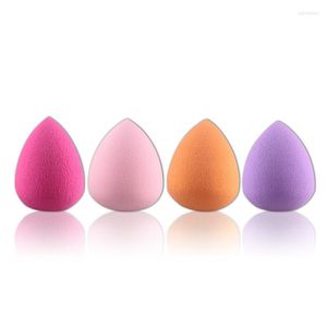 Éponges de maquillage Éponge 4PCS / Pack Beauty Foundation Buffer Puff Set Poudre sèche et humide