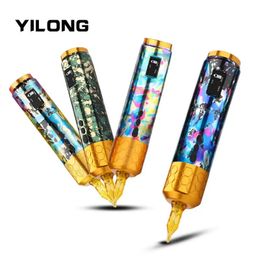 Make-up Tattoo Pen Draadloos F2 Yilong Verwijderbare Oplaadbare Batterij Tattoo Gun PMU Machine Digitale Rotary Tattoo Pen Machine 240304