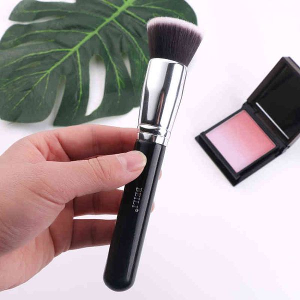 Herramienta de maquillaje profesional brocha de maquillaje femenina 1 unidad base de contorno líquido corrector líquido pulidor 220423