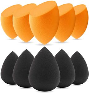 Makeup Tools 10 STUKS Make-upspons Latexvrij Blender Schoonheidsspons Make-upsponsset voor foundation Concealerpoeder Make-uptools voor tweeërlei gebruik 230615