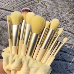 Makeup Tools 13 make-upborstels Mo Lan Di groene schoonheid sneldrogende borstelset superzacht Blush Poeder 231025