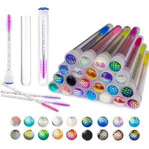 Makeup Tools 2550 stks Herbruikbare Wenkbrauw Borstel Buis Wegwerp Mascara Wands Applicator Wimper Vervangbare Stofdicht Borstels 230801