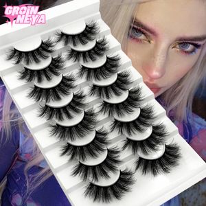 Makeup Tools 58 pairs 3D Faux Mink Wimpers Natuurlijke Valse Wimpers Dramatische Volume Nep Wimper Verlenging Zijde 230614