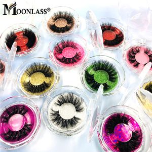 Outils de maquillage 5D 3D Messy Fluffy Soft Mink Lashes qui ressemblent à des extensions Gros volume exagéré Faux cils en vrac 230613