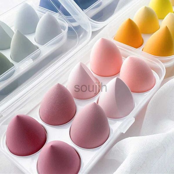 Outils de maquillage de maquillage de beauté maquillage maquillage Soft ne mange pas de poudre de maquillage à l'oeuf Sponge Boîte de rangement sec humide outils cosmétiques D240510