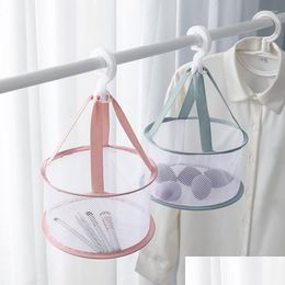 Make -upgereedschap droogrek hangende mand schoonheid ei nettas hangable borstel opslag organizer drop levering gezondheid dhvbw