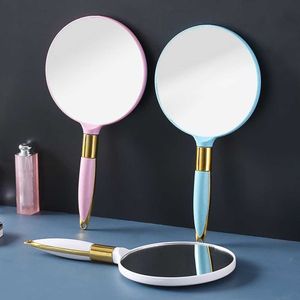 Outils de maquillage Miroir de maquillage HD de style européen de haute qualité portable haut de gamme beauté portable rétro motif vanité miroir outil de soin de la peau féminine J230601