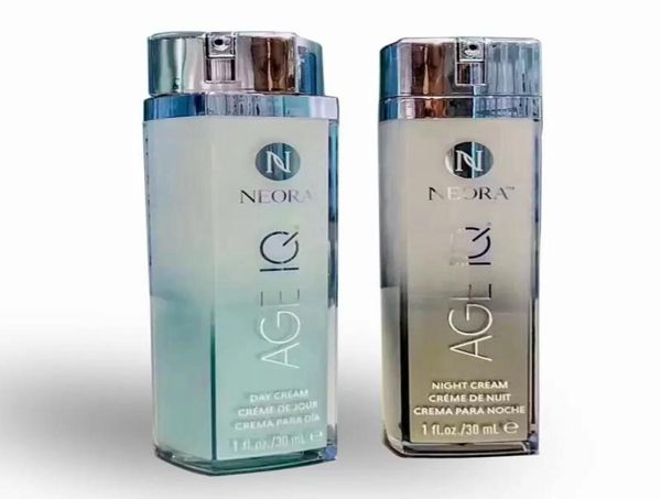 Outils de maquillage en stock New Neora Age Iq Nerium AD Night Cream and Day Cream 30ml Skin Care Scelled Box7644446