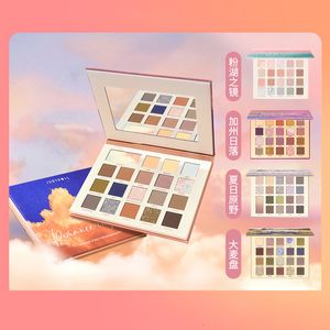 Herramientas de maquillaje Judydoll The Realm of Pink Lake Cheek Blue Barley Plate Pintura al óleo Sombra de ojos Summer Dunhuang 12 colores 230314