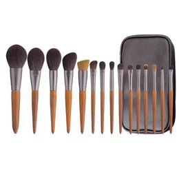 Makeup Tools Makeup Brushes 15 Straight Log Series Makeup Brushes Support Customization