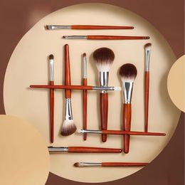 Outils de maquillage Pinceaux de maquillage série Firebird 12 pièces + sac pinceaux de maquillage Support personnalisation