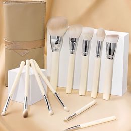 Outils de maquillage Pinceaux de maquillage série Pearl 11 pièces + sac pinceaux de maquillage Support personnalisation