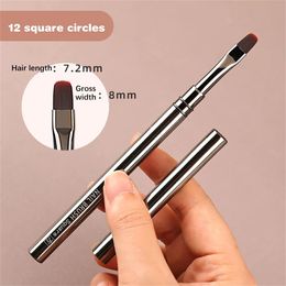 Make-up gereedschap Nail Art Liner Brushes Gel Brush Polish Schilderij Tekening Pen Set Accessoires 231020