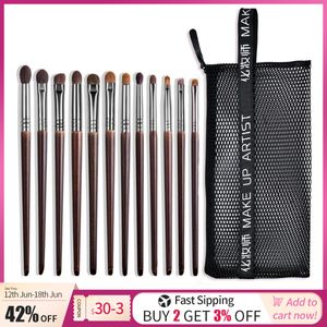 Outils de maquillage OVW 912pcs Panceau Maquillage Eye Natural Hair Brushes Set Kit Cosmétique Make Up Beauty Tool Crease Brush Eyeliner Brow 230613