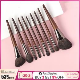 Outils de maquillage OVW All Goat Hair 789 PCS Brush Set Professional Cosmetic conjunto pinceis de maquiagem pour Eye Shadow Face Contour 230612