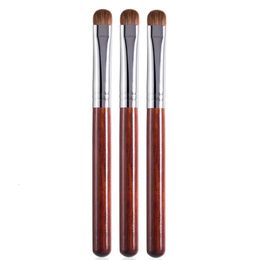 Makeup Tools Pure Kolinsky Red Wood Nail Art French Brush Sable Pen 231110