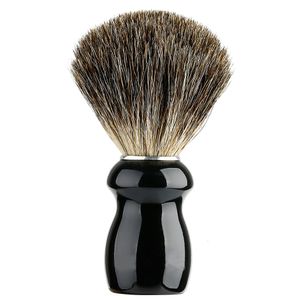 Make -upgereedschap scheerborstel pure das haar scheerhout houder handgreep houder traditionele knoop 25 mm voor mannen 221203