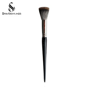 Make -upgereedschap SHOUSHOULANG Professionele handgemaakte make -up borstel Y104 Stippel Blush Soft Squirrel Goat Hair ebony handgreepborstels 230816